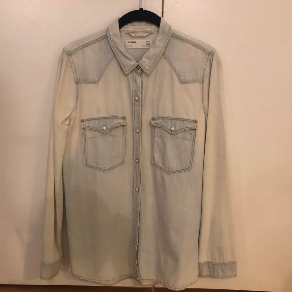 TRF Zara Denim Button Down